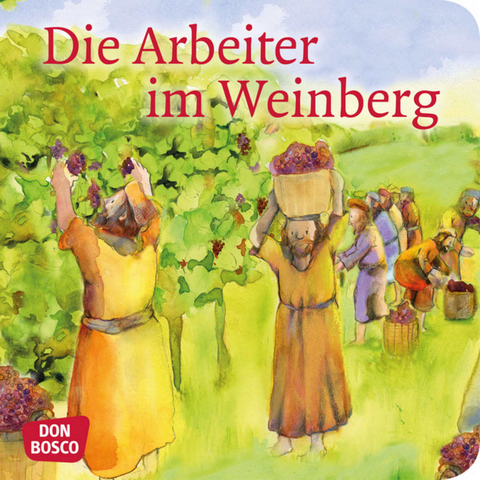 Die Arbeiter im Weinberg. Mini-Bilderbuch - Frank Hartmann