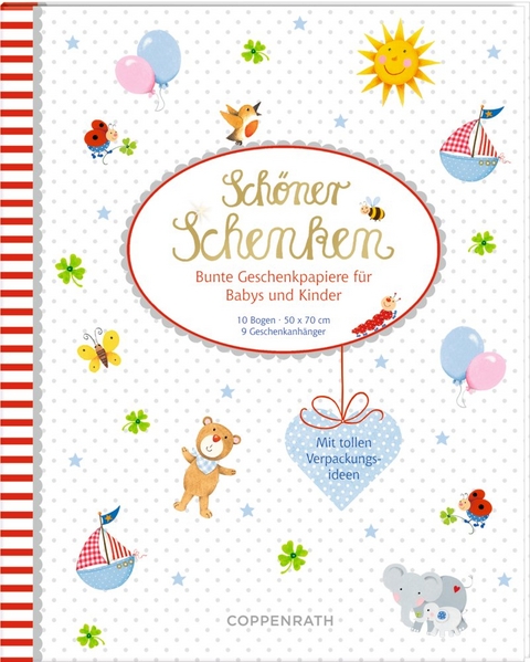 Geschenkpapierbuch - BabyGl&uuml;ck - Sch&ouml;ner Schenken
