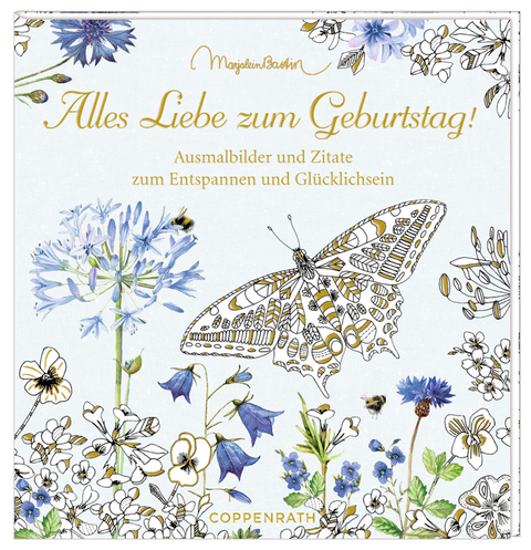 Ausmalbuch - Marjolein Bastin - Alles Liebe zum Geburtstag!