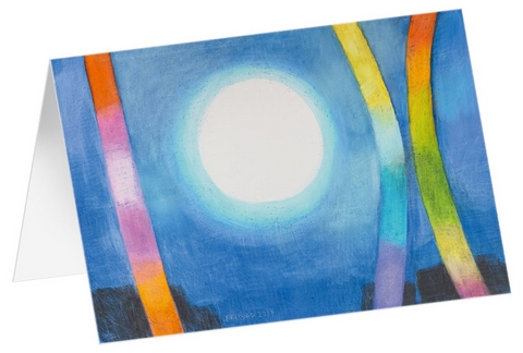 Kunstkarten "Mondlicht" 5 Stk.