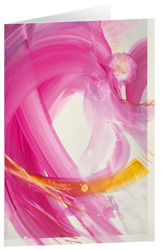 Der Glanz des Engels - Kunst-Faltkarten ohne Text (5 Stück)