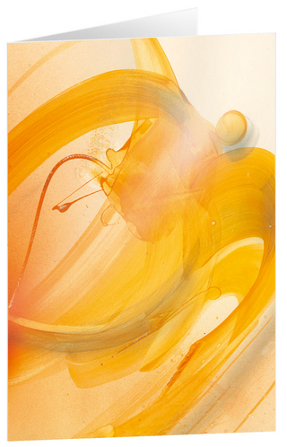 Schützender Engel - Kunst-Faltkarten ohne Text (5 Stück)