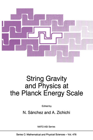 String Gravity and Physics at the Planck Energy Scale