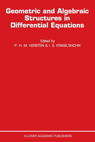 Geometric and Algebraic Structures in Differential Equations