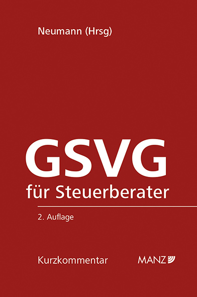 GSVG f&uuml;r Steuerberater - Thomas Neumann