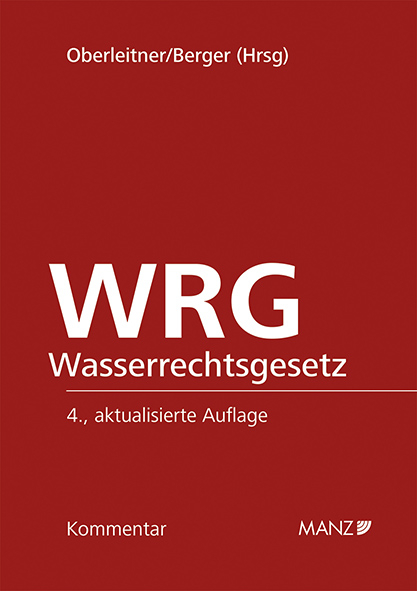 Wasserrechtsgesetz WRG - 