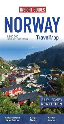 Insight Guides Travel Map Norway -  APA Publications Limited