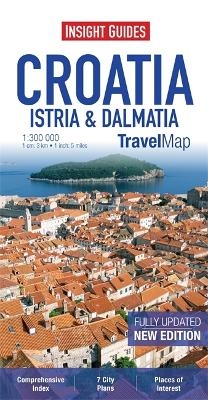 Insight Guides Travel Map Croatia -  APA Publications Limited