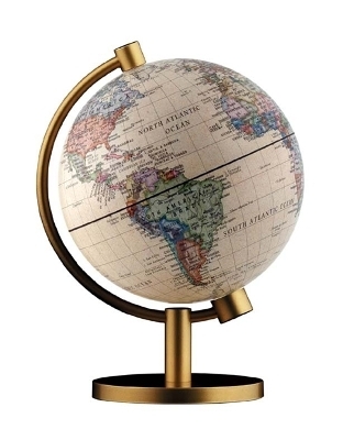 Insight Globe: Dual Antique / Physical Illuminated -  APA Publications Limited