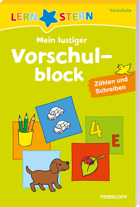 LERNSTERN Mein lustiger Vorschulblock. Z&auml;hlen und Schreiben ab 4 Jahren