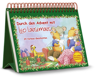 Durch den Advent mit Leo Lausemaus, m. Fensterbild (20 x 28 cm)