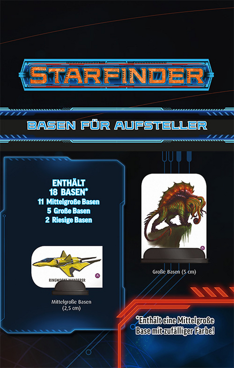 Starfinder / Pathfinder Basen f&uuml;r Aufsteller - James L. Sutter