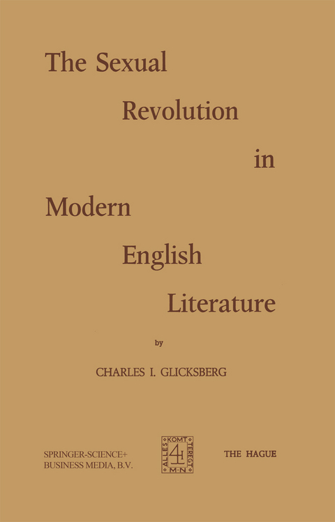 The Sexual Revolution in Modern English Literature - Ch.I. Glicksberg