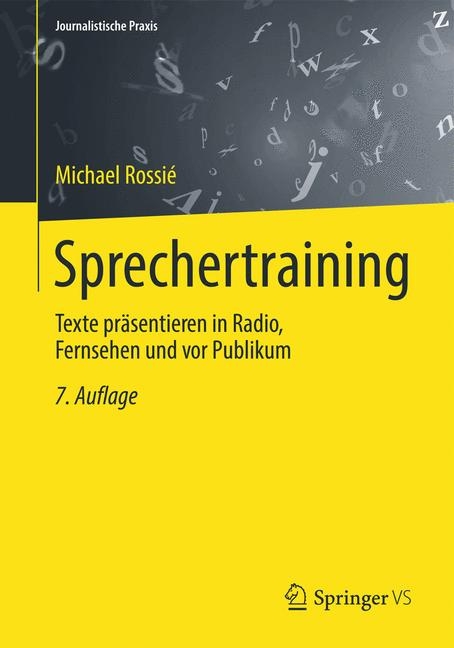 Sprechertraining - Michael Rossi&eacute;