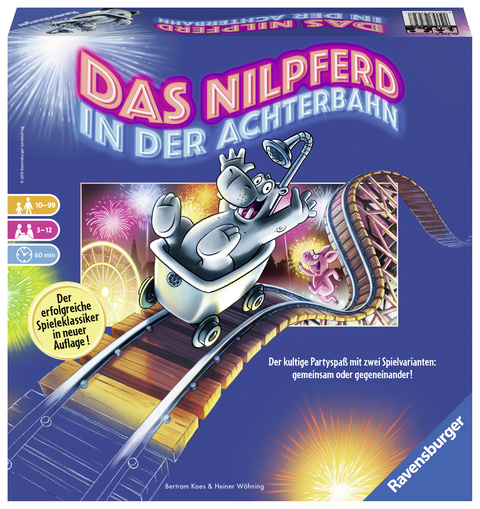 Nilpferd in der Achterbahn - 