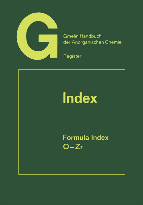 Index Formula Index - 