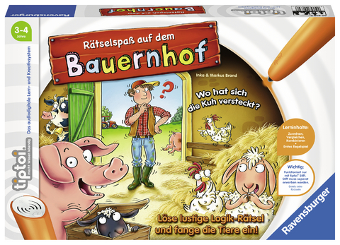 tiptoi&reg; R&auml;tselspa&szlig; auf dem Bauernhof