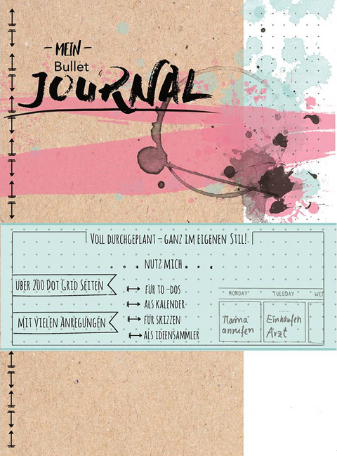 Mein Bullet Notizbuch - Watercolor pink