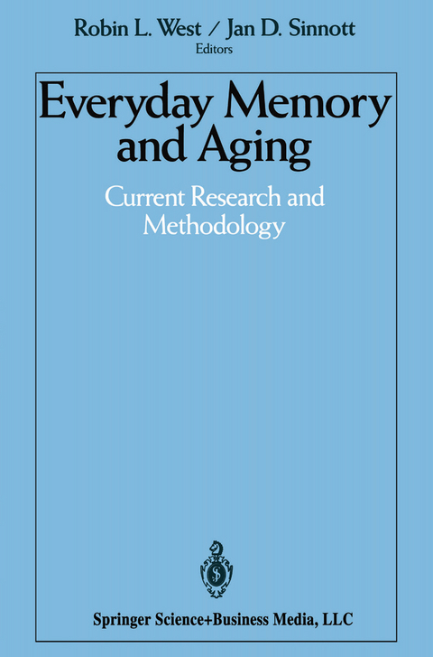 Everyday Memory and Aging - 