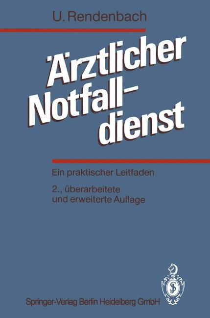 &Auml;rztlicher Notfalldienst - Ulrich Rendenbach