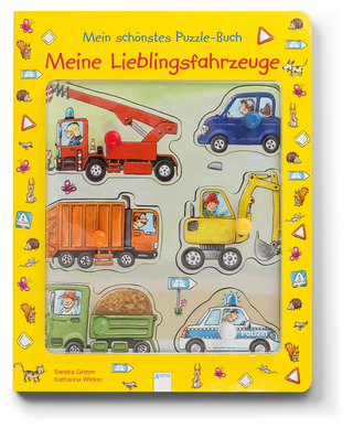 Meine Lieblingsfahrzeuge. Mein schönstes Puzzle-Buch