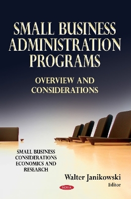 Small Business Administration Programs - 