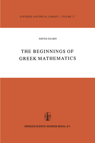 The Beginnings of Greek Mathematics