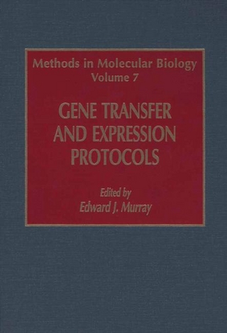 Gene Transfer and Expression Protocols