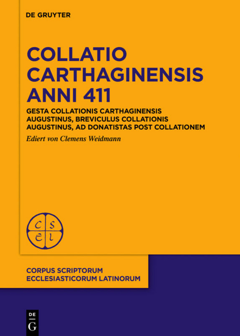 Collatio Carthaginensis anni 411 - 