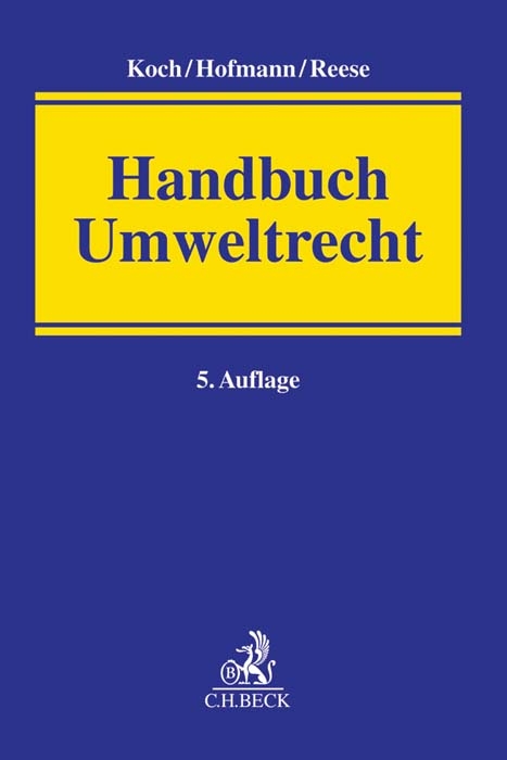 Handbuch Umweltrecht - 