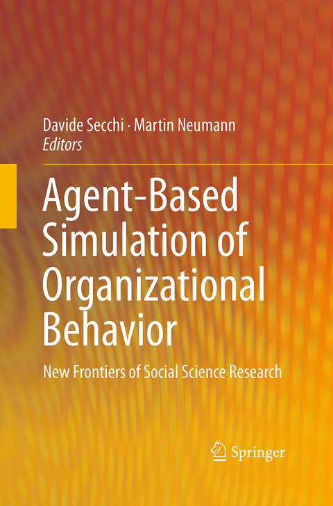 Agent-Based Simulation of Organizational Behavior - 