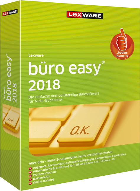 Lexware b&uuml;ro easy 2018