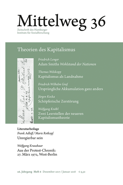 Theorien des Kapitalismus - 