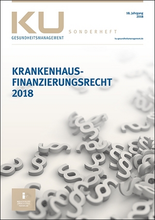 Krankenhausfinanzierungsrecht 2018