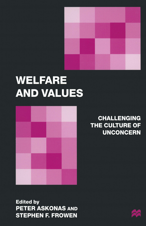 Welfare and Values - 