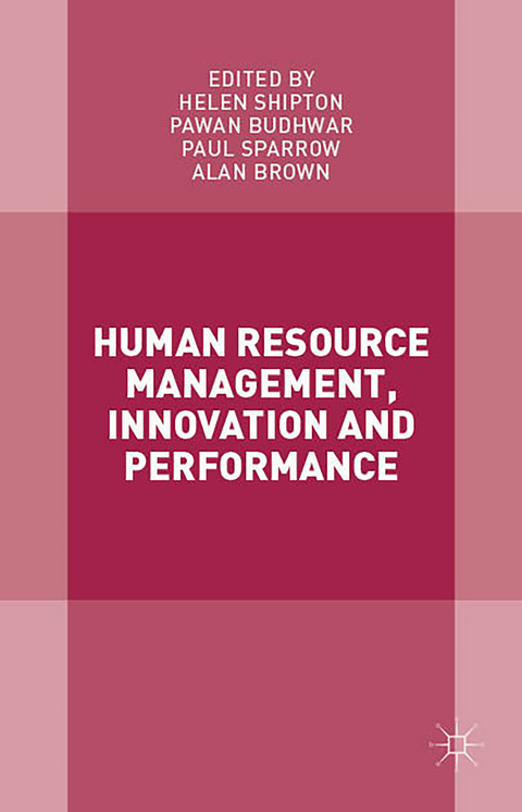 Human Resource Management, Innovation and Performance - 
