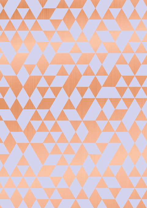 Blanko Notizbuch "Geometric" 05