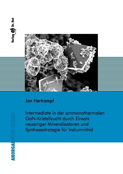Intermediate in der ammonothermalen GaN-Kristallzucht durch Einsatz neuartiger Mineralisatoren und Synthesestrategie f&uuml;r Indiumnitrid - Jan Hertrampf