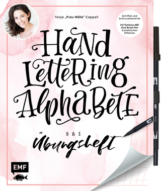Handlettering Alphabete – Das Übungsheft mit original Tombow ABT Dual Brush Pen