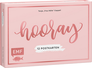 Hooray – 12 Handlettering Postkarten: Tanja 