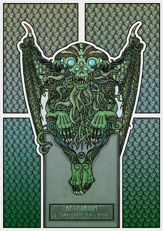 Bestiarium - A Dark Colouring Book