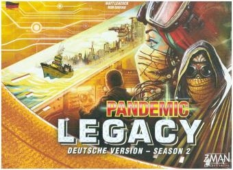 Pandemic Legacy Season 2 Gelb (Spiel) - Matt Leacock, Rob Daviau