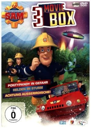 Feuerwehrmann Sam - 3 MovieBox, 3 DVDs (Limited Edition)