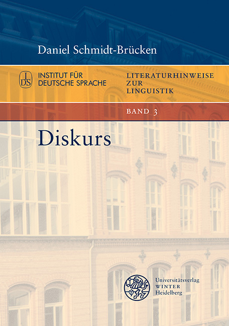 Diskurs - Daniel Schmidt-Br&uuml;cken