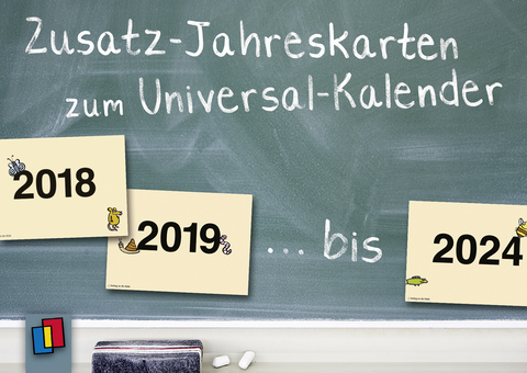 Zusatz-Jahreskarten zum Universal-Kalender, ab 2018 -  Redaktionsteam Verlag an der Ruhr