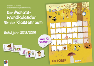 Der Monats-Wandkalender für den Klassenraum – Schuljahr 2018/2019