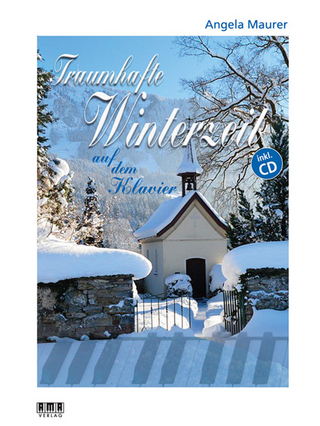 Traumhafte Winterzeit auf dem Klavier