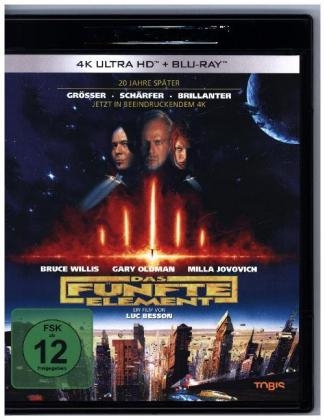 Das F&uuml;nfte Element 4K, 2 UHD-Blu-ray