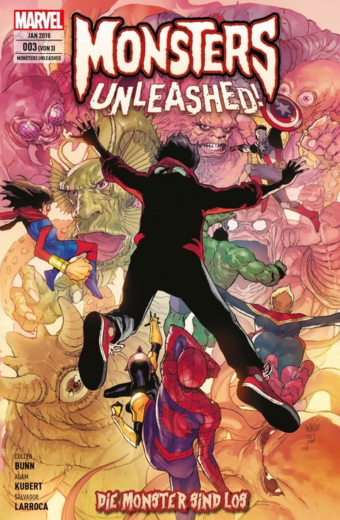 Monsters Unleashed: Die Monster sind los - Cullen Bunn, Leinil Yu, Adam Kubert, Salvador Larroca, Chad Bowers, Chris Sims, Jeremy Whitely, Leah Williams, David Baldeon, Ted Brandt, Jahnoy Lindsay, Ro Stein