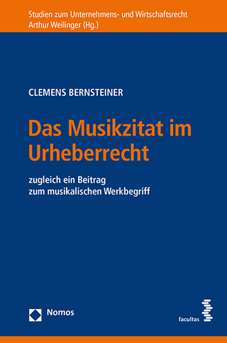 Das Musikzitat im Urheberrecht